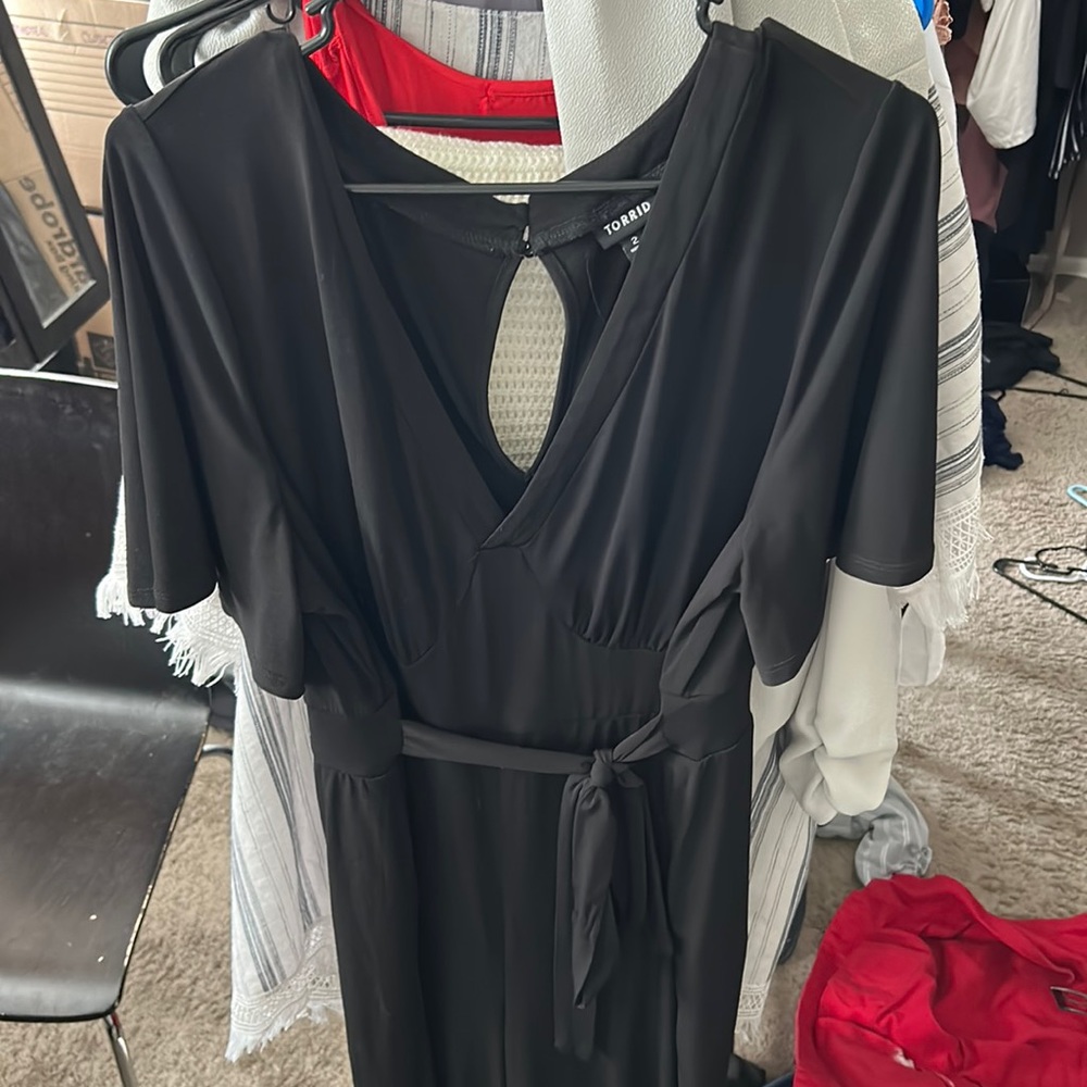 Torrid Black Jumpsuit Size 2